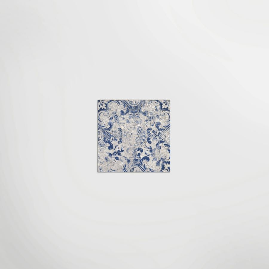 Antica Sintra | Matt Porcelain Decorative Blue Floor & Wall Tile