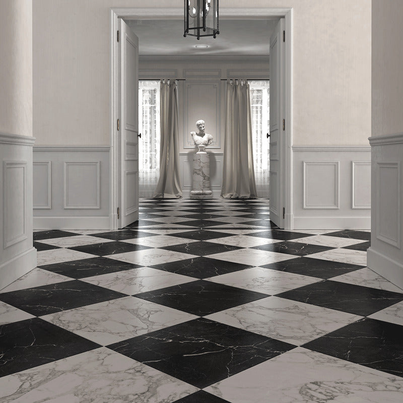 Antique Marble - Nero Marquina - Marble Effect Porcelain
