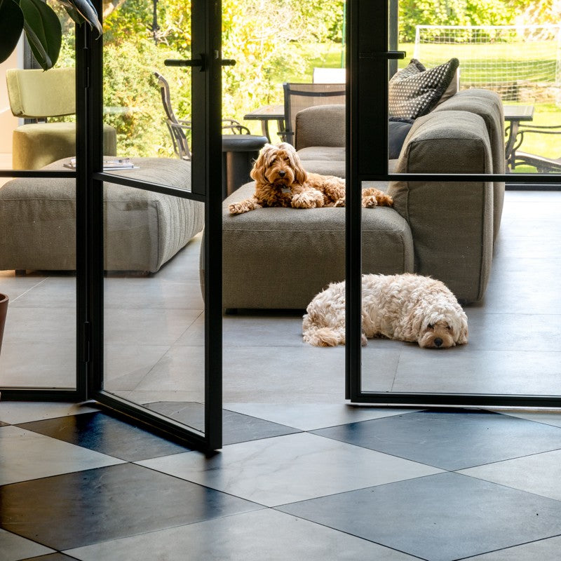 Antique Marble - Nero Marquina - Marble Effect Porcelain