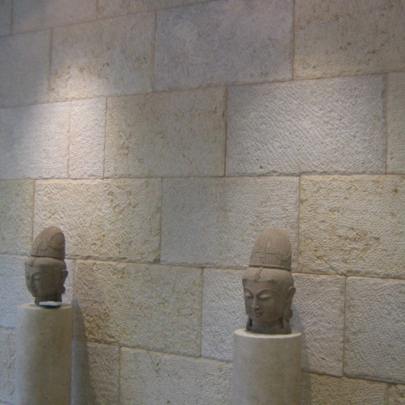 Biblical Grey Gold | Chiselled Limestone Distressed Beige Wall Tile