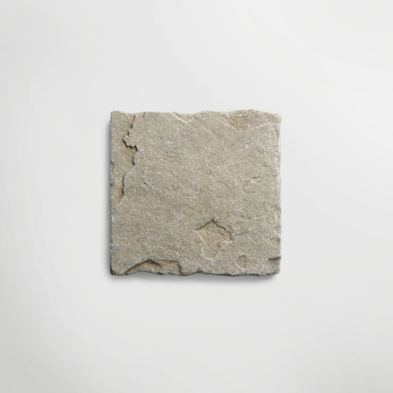 Bordeaux Argento Squares | Tumbled Limestone