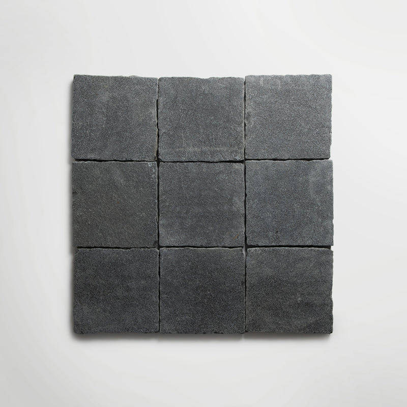 Bordeaux Black Squares | Distressed Limestone