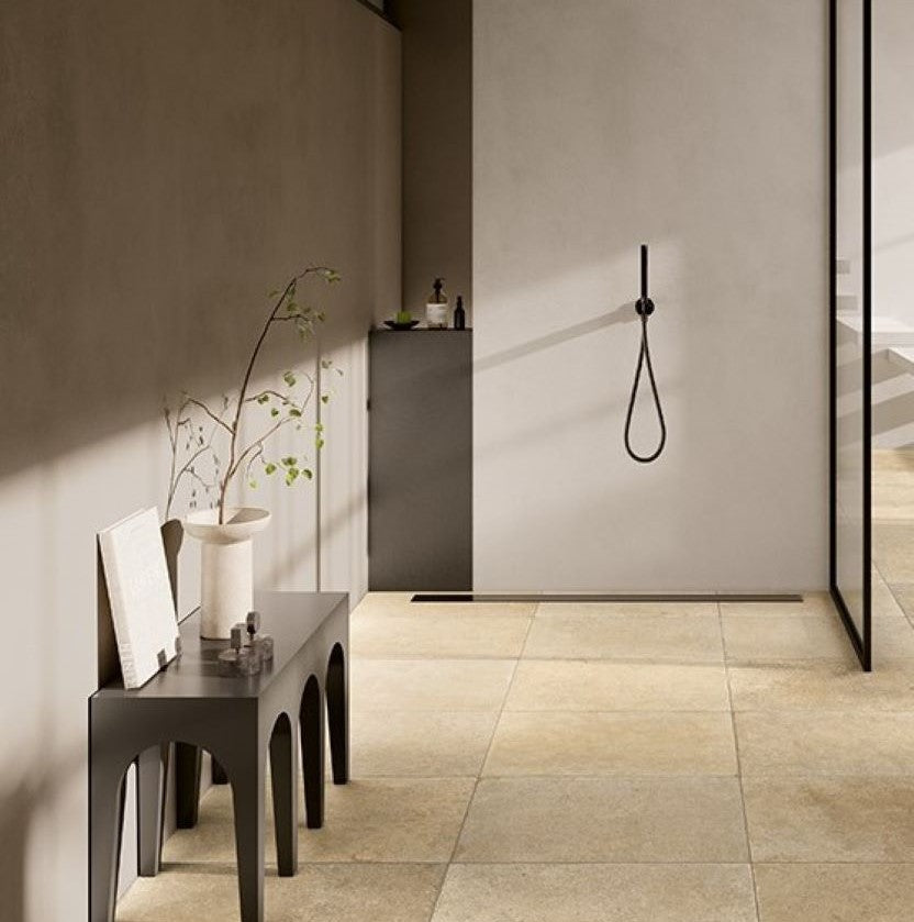 Borgogna Beige | Matt Porcelain Limestone Effect Beige Floor & Wall Tile