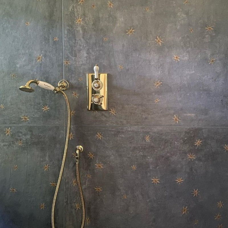 Celestial | Matt Porcelain Decorative Blue Floor & Wall Tile