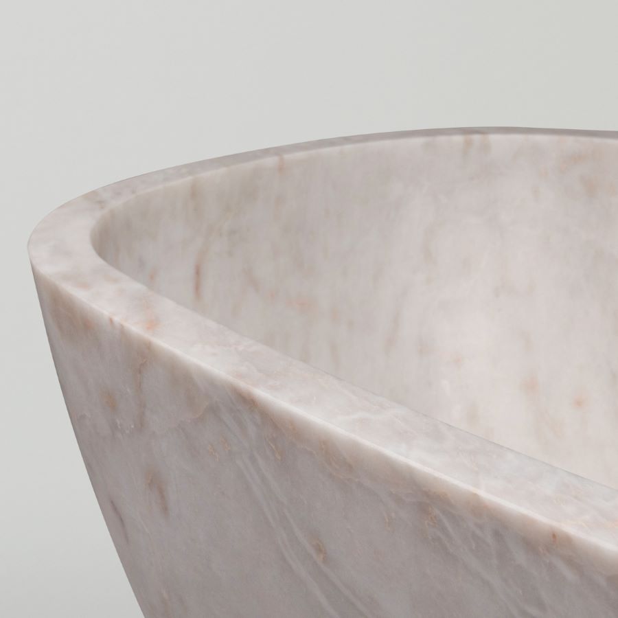 Classic San Marino Marble Heritage Luxury Bath | Honed Marble Luxury Bath