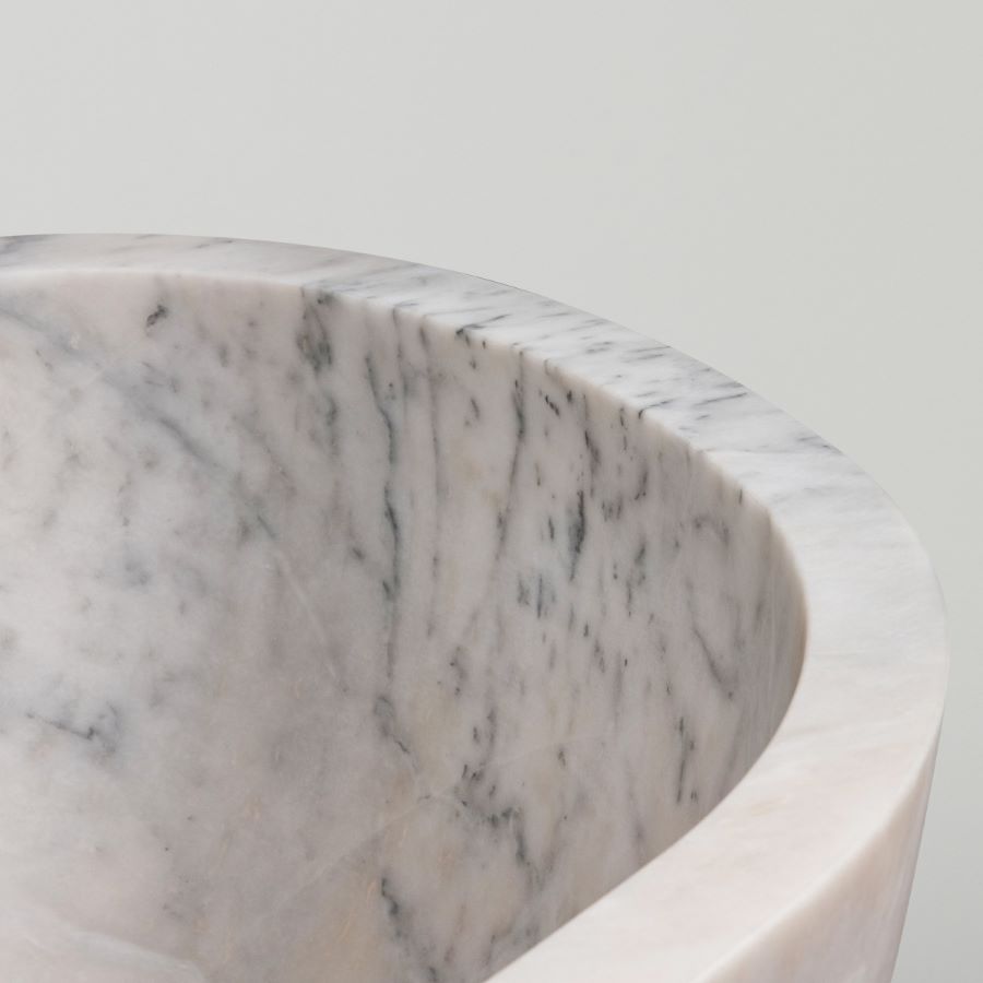 Classic San Marino Marble Heritage Luxury Bath | Honed Marble Luxury Bath
