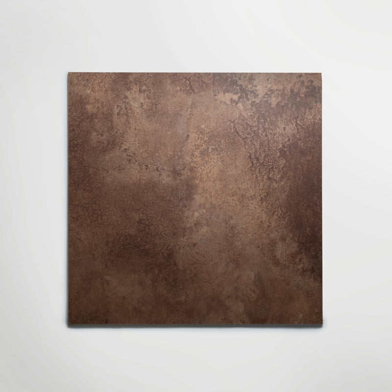 Elements Metal Copper | Matt Porcelain Metal Effect Brown Floor & Wall Tile