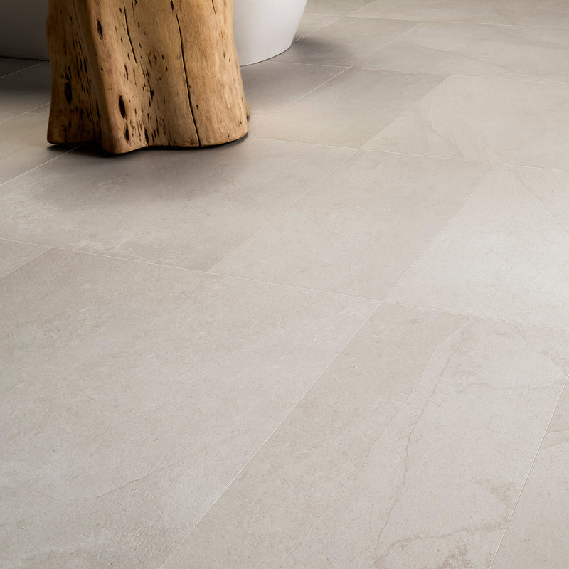 French White - Limestone Effect Porcelain