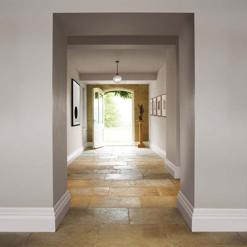Genuine Antique Blonde Barr Limestone | Rustik Limestone Genuine Reclaimed Beige Floor Tile