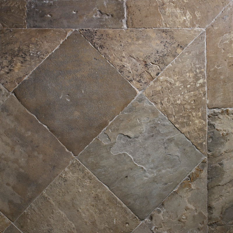 Genuine Antique English Reclaimed Sandstone Square