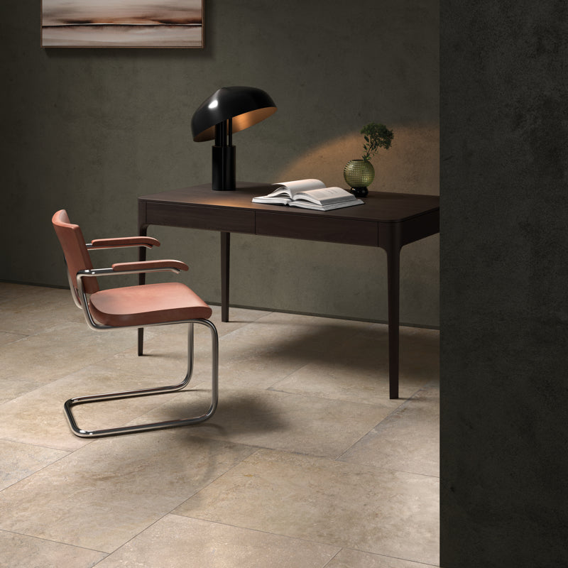 Hampton Mud | Stone Effect Porcelain Tiles