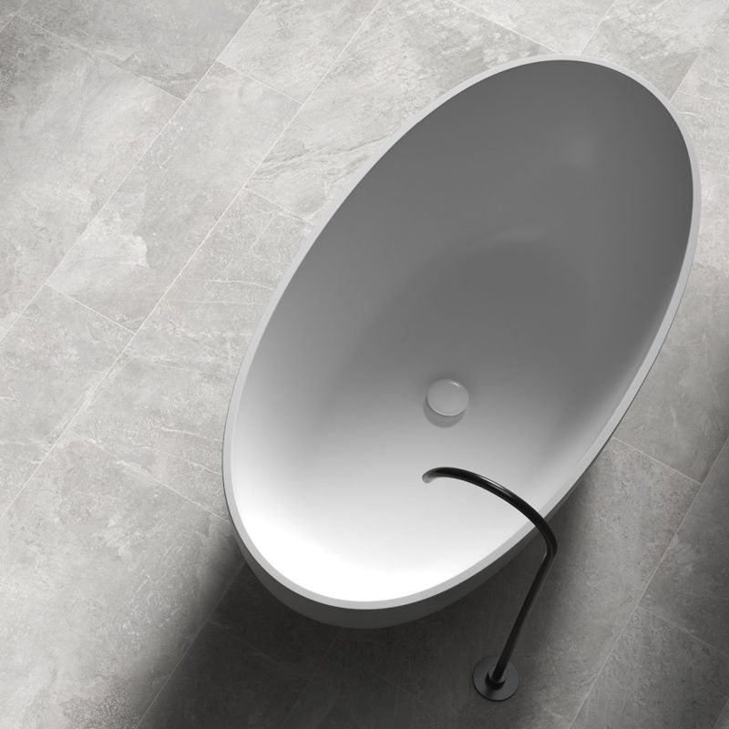 Lago Slate Grey | Matt Porcelain Slate Effect Grey Floor & Wall Tile