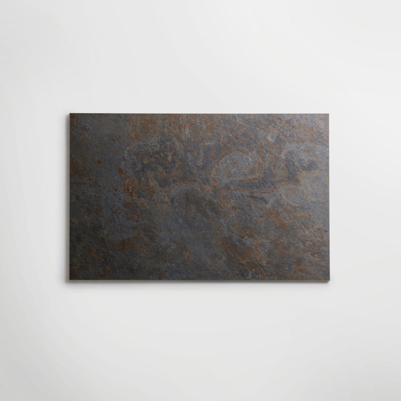 Lago Slate Multi | Matt Porcelain Slate Effect Multi Coloured Floor & Wall Tile