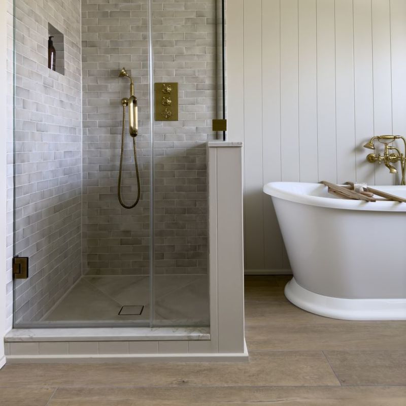 Lenke Honey | Textured Porcelain Wood Effect Beige Floor & Wall Tile