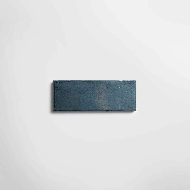 Qualis Rice Blue - Glazed Porcelain