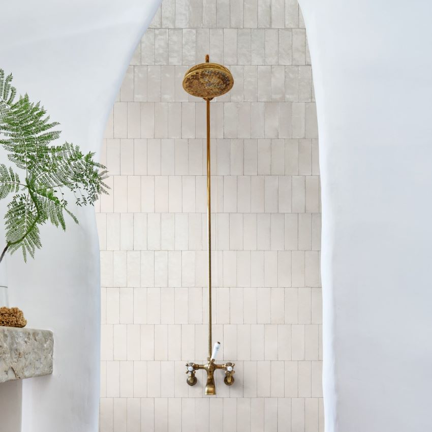 Qualis Rice Natural | Glazed Porcelain Glazed Greige Floor & Wall Tile