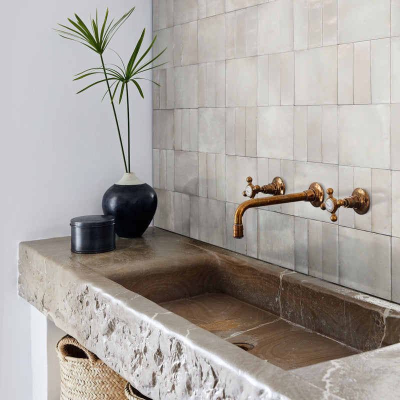 Qualis Rice Natural - Glazed Porcelain