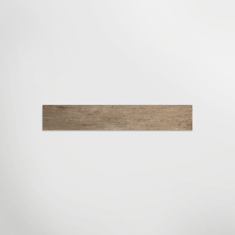 Saint Wood Rustic Brown | Matt Porcelain Wood Effect Brown Floor & Wall Tile