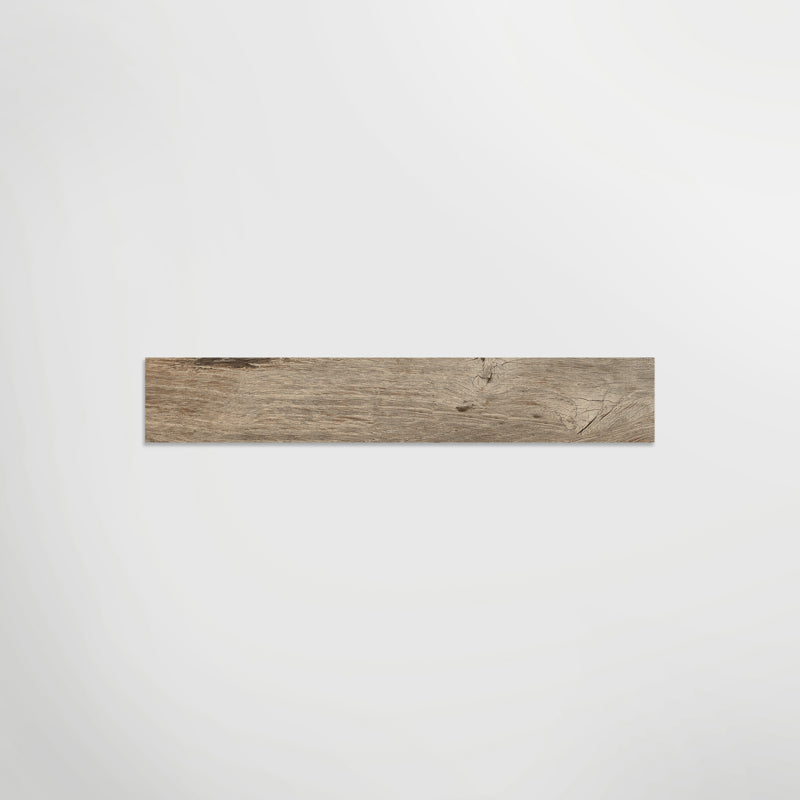 Saint Wood Walnut | Matt Porcelain Wood Effect Brown Floor & Wall Tile