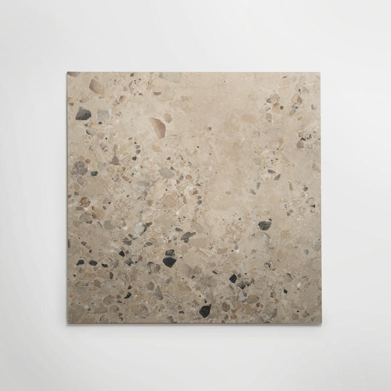 Sicilian Sand | Matt Porcelain Limestone Effect Beige Floor & Wall Tile