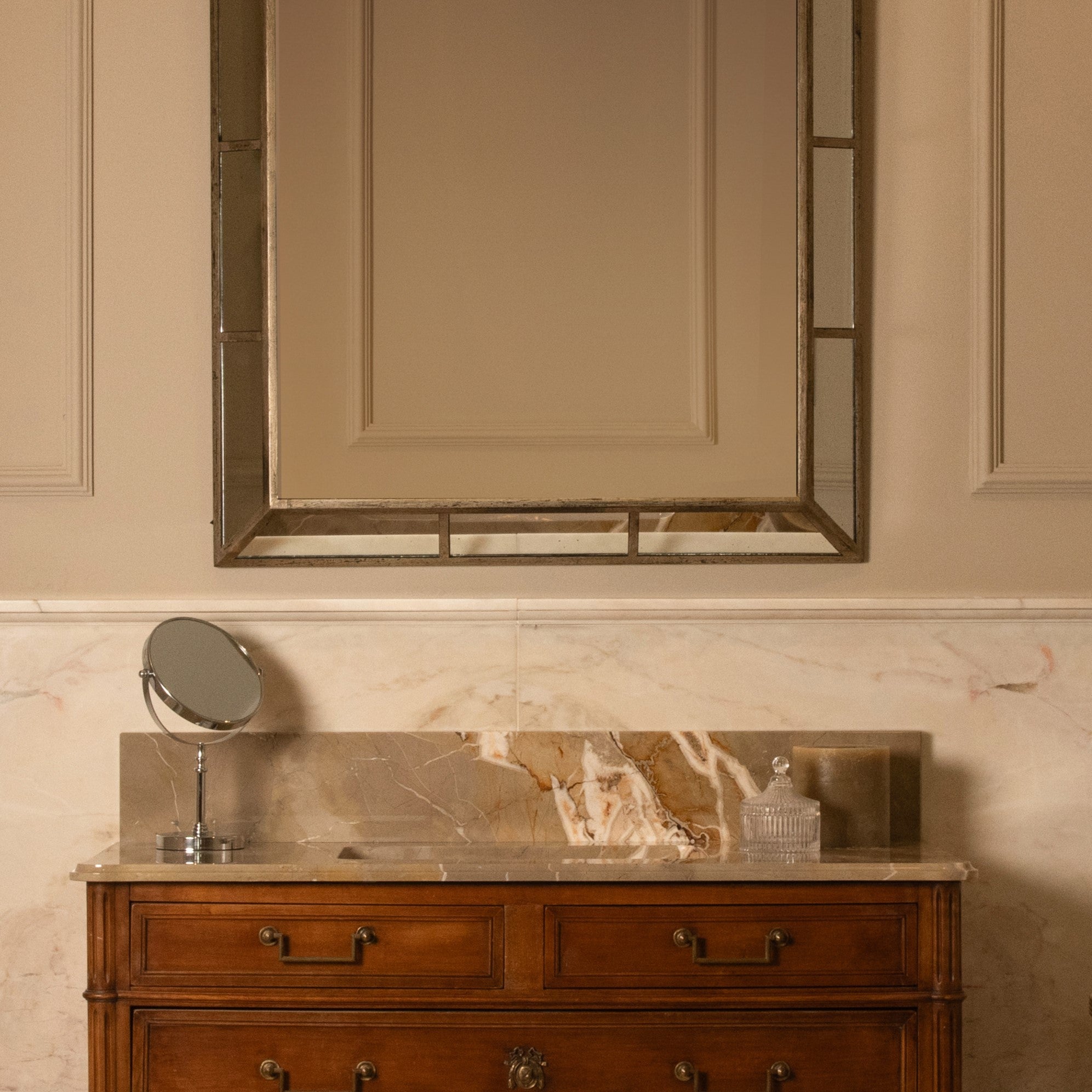 St Vincent Marble Slab - Grey Brown Marble With White Veining