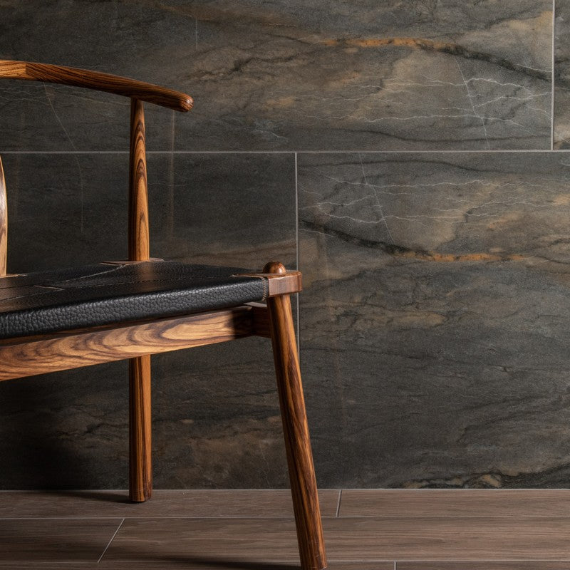 Style2 African Gold Az | Polished Porcelain Marble Effect Grey Floor Tile