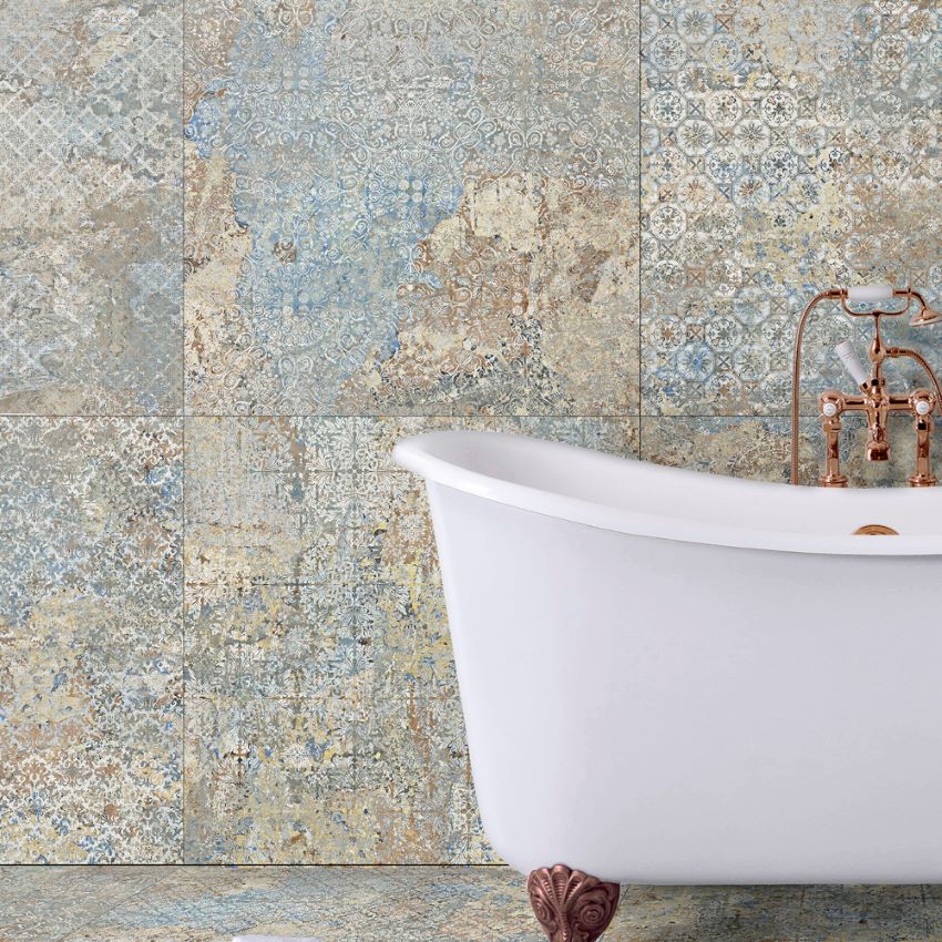 Tappeto | Matt Porcelain Decorative Multi Coloured Floor & Wall Tile