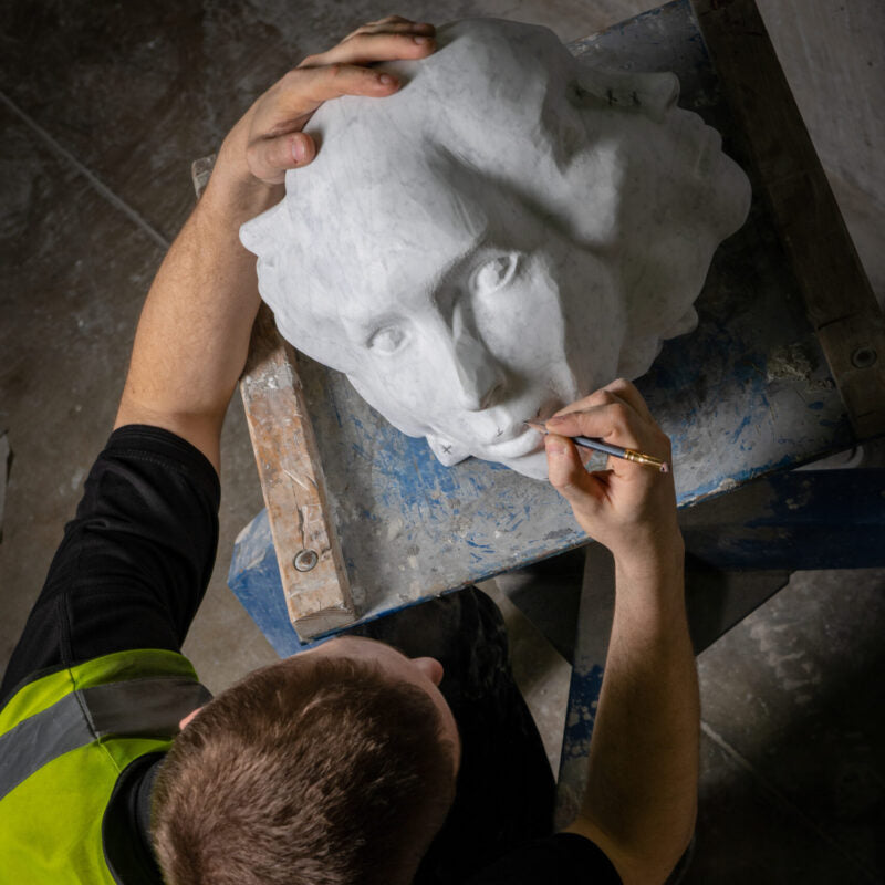 Pieces Carved From Marble Bespoke By Our Skilled Stonemasons