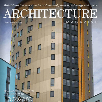 Architecture Magazine September 2018 – Bluetta Bookmatched