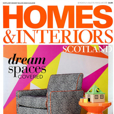 Home & Interiors Scotland May & June 2018 – Cementine B & W Porcelain Tiles