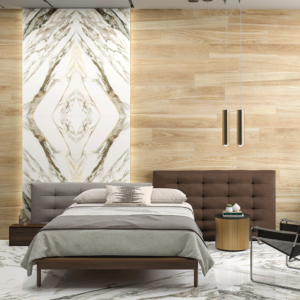Quartermatched & Geometric Marble Effect Porcelain Tiles