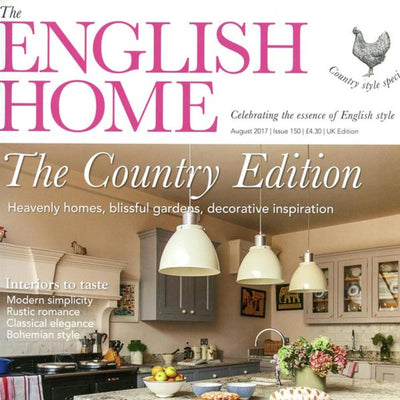 The English Home August 2017 – Botticino Marble