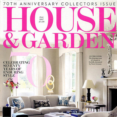 House & Garden June 2017 – Bethan Gray Brogue Tables, Lara Bohinc Mirror & Marble Slab