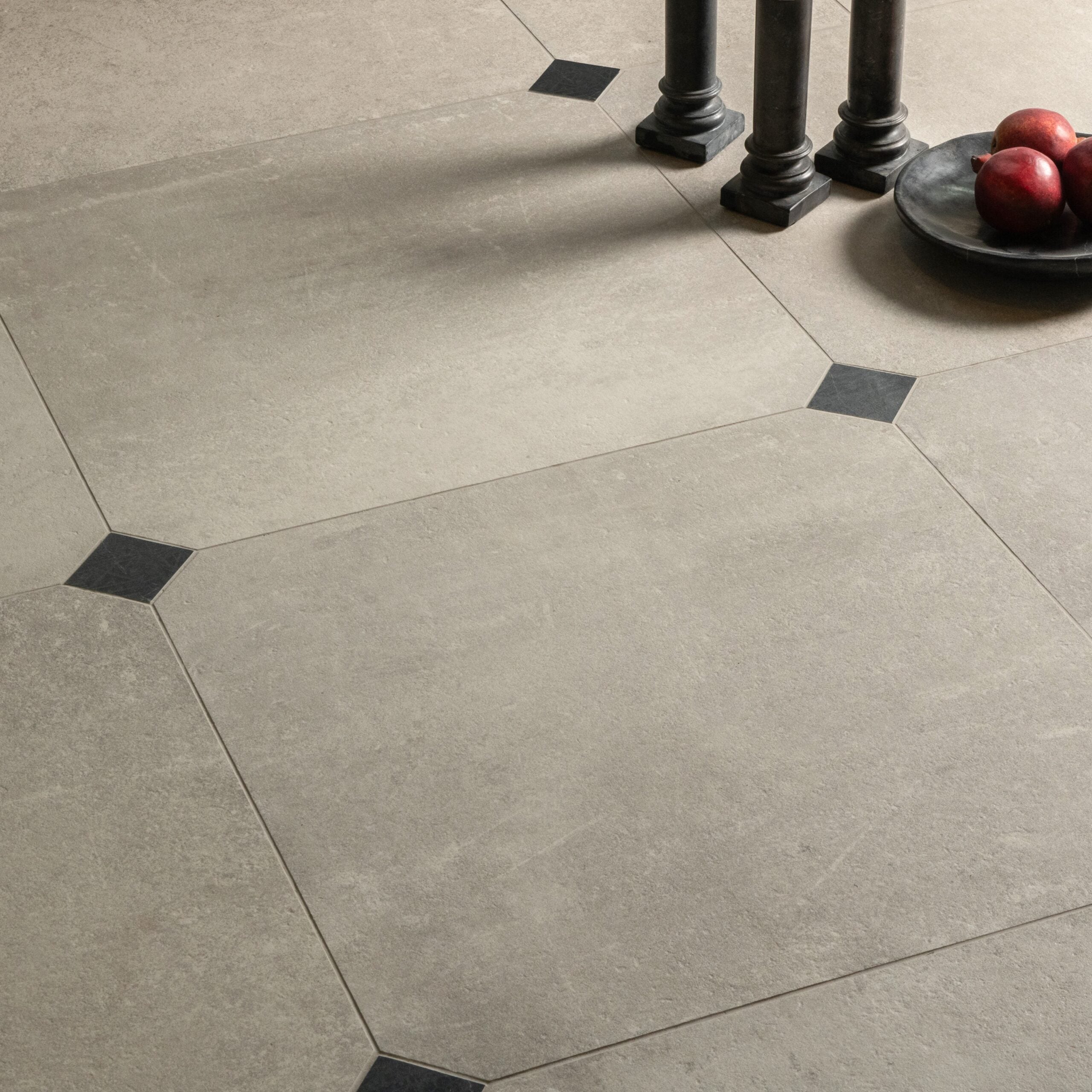 Octagon Shaped Floor & Wall Tiles, Stone & Porcelain