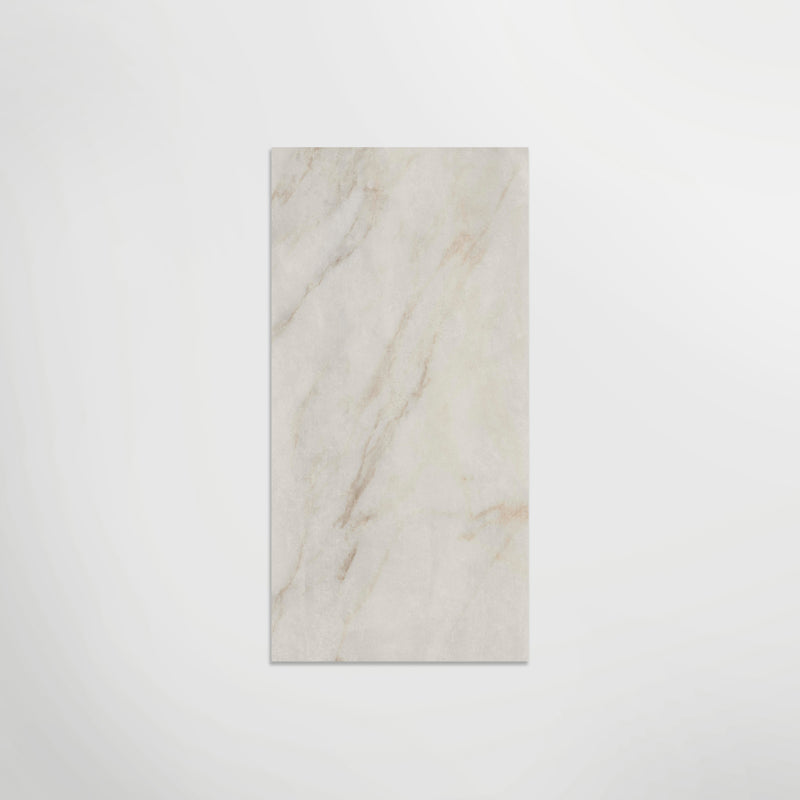Antique Calacatta Marble Effect Porcelain Bathroom Tile