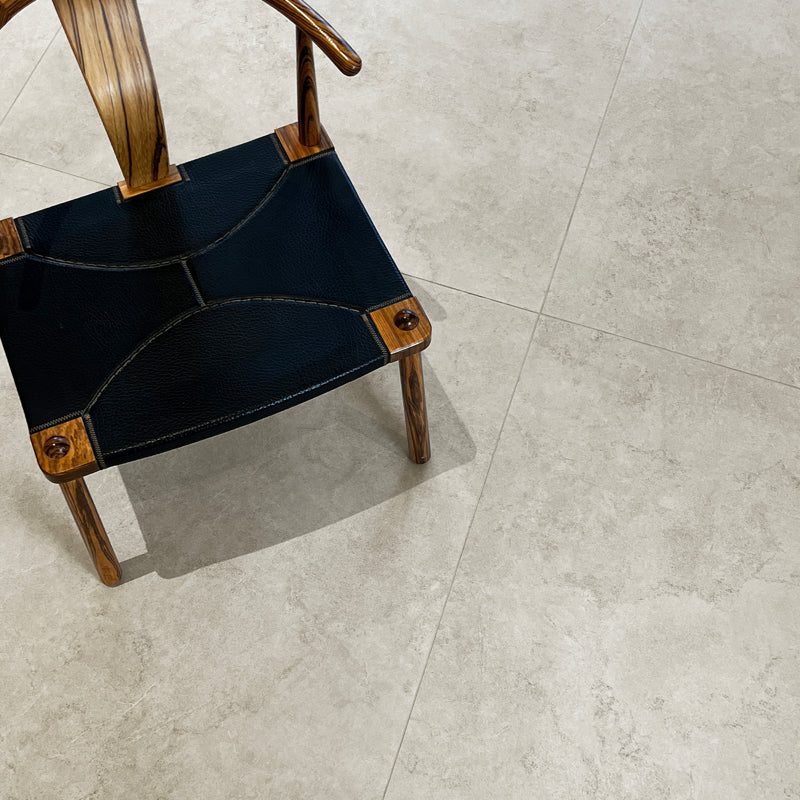 Beige Stone Effect 1200mm X 1200mm Porcelain Tiles