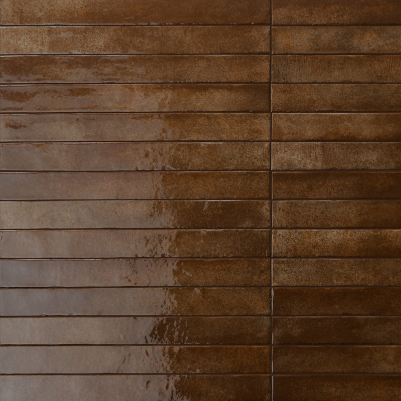Brown Decorative 450mm X 48mm Porcelain Tiles