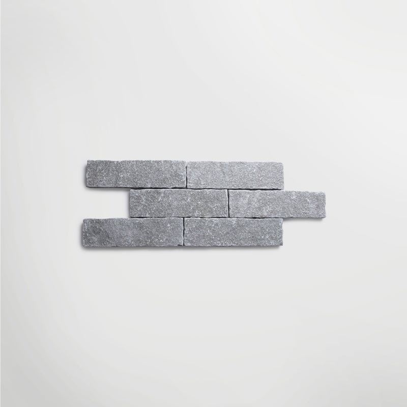 Bordeaux Blue Parquet | Tumbled Limestone Distressed Grey Floor Tile