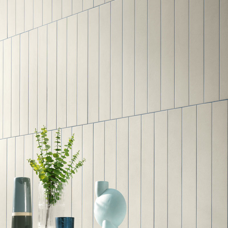 White Brick Style Metro Decorative Porcelain Tiles 450mm X 60mm