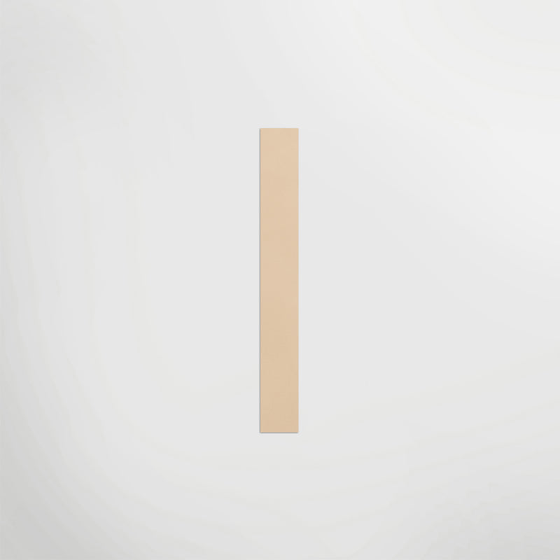 Long Thin Metro Zelige Beige Decorative 600mm X 75mm Porcelain Tiles