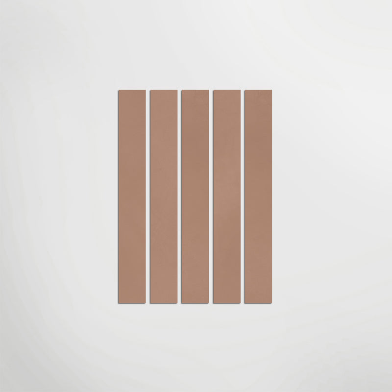 Terracotta Brick Metro Zelige Style Porcelain Tiles