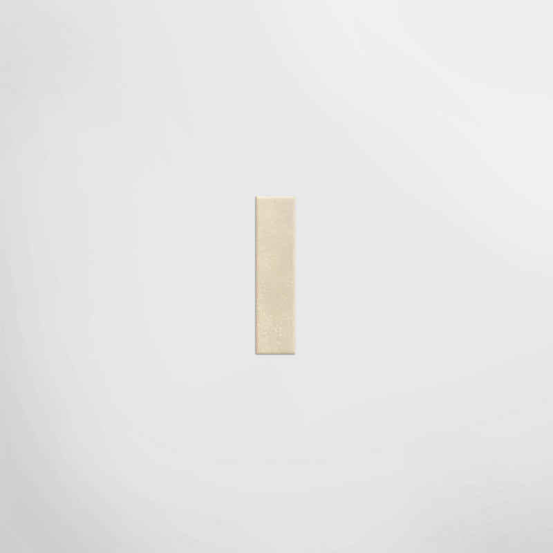 Ceren Mini Cashmere Cream Decorative Long Thin Brick Metro 240mm X 60mm Porcelain Tiles
