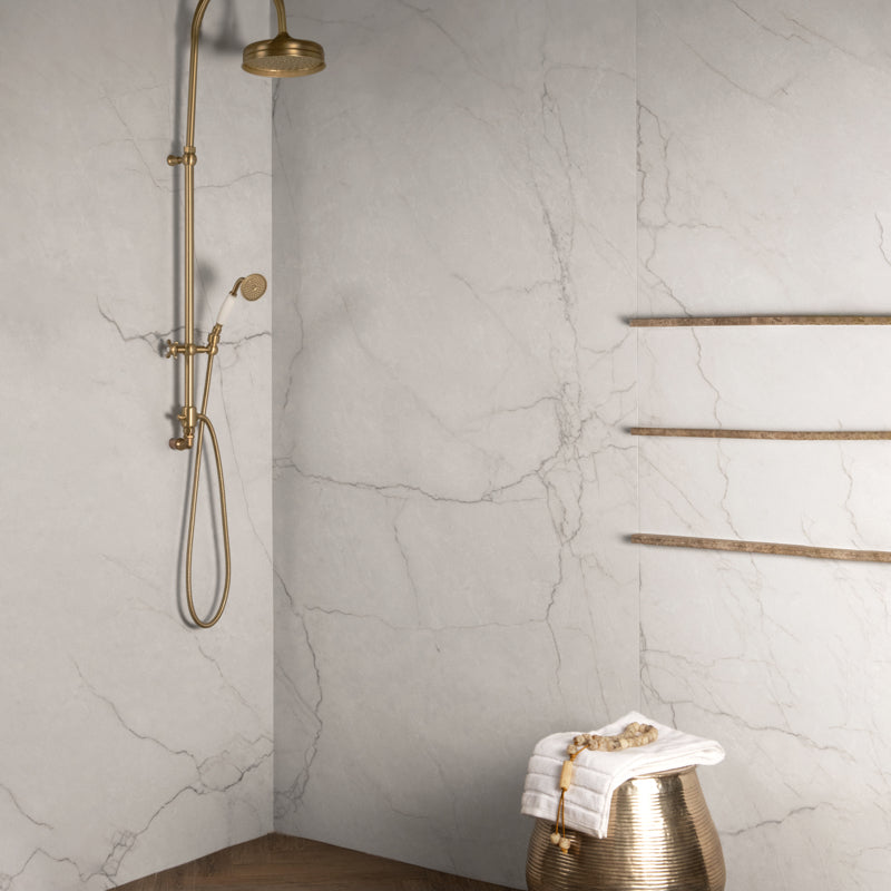 Classic White - Marble Effect Porcelain