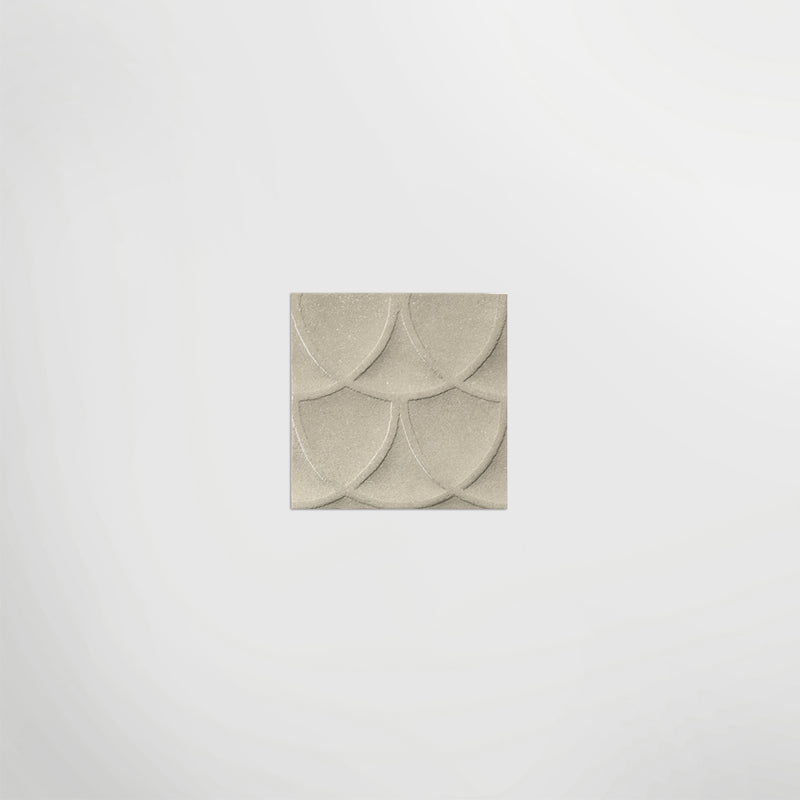 3D Textured Beige Decorative 200mm X 200mm Porcelain Tiles