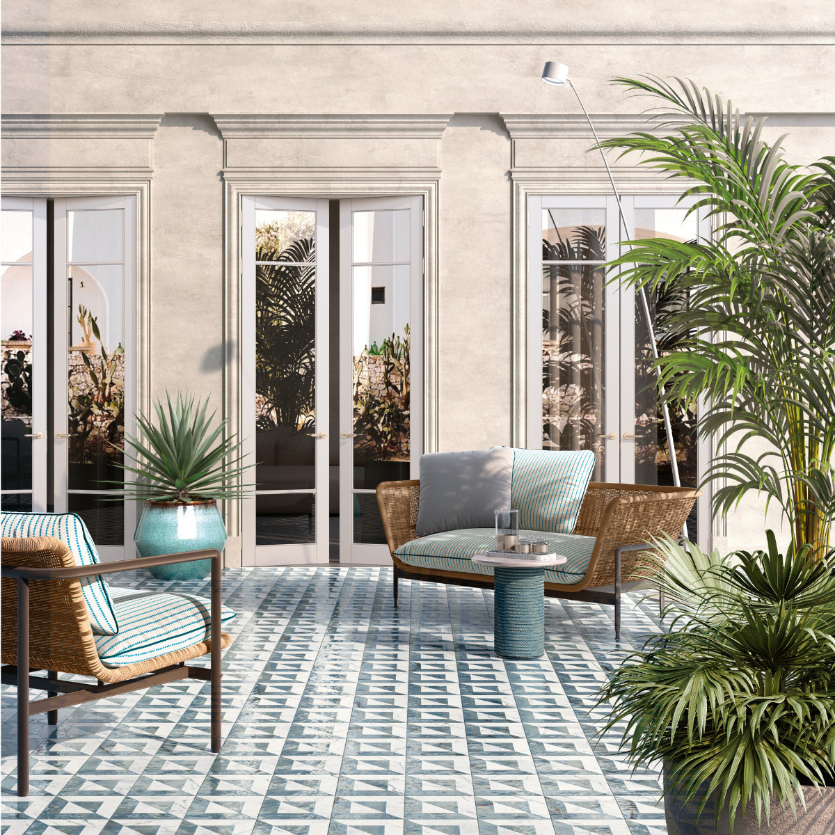 Dimore Audrey Statuario Porcelain