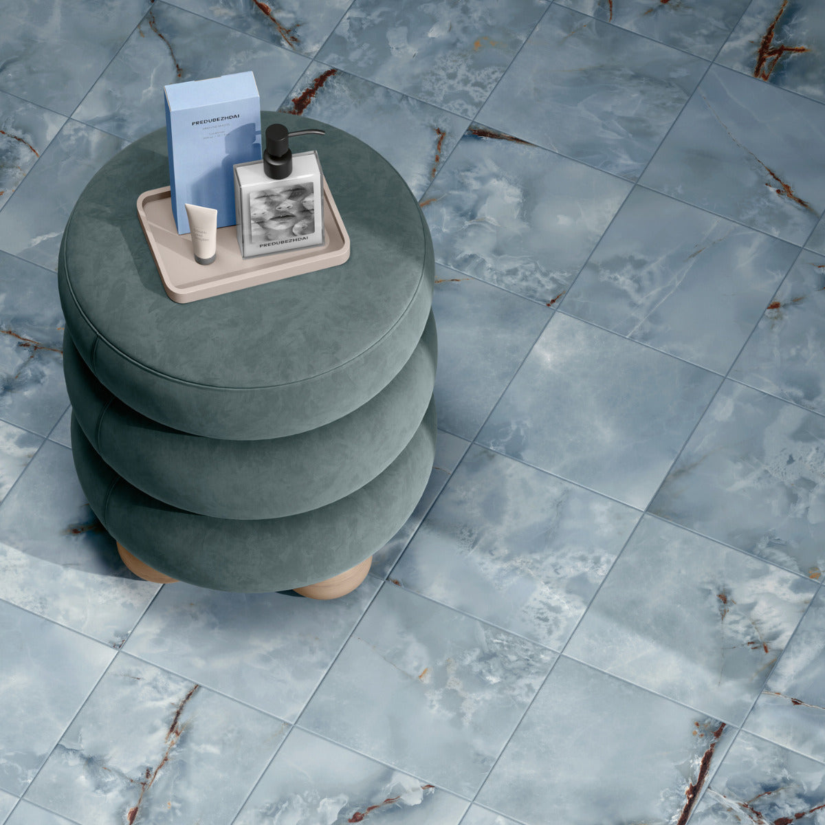 DC Amore Azzurro - Decorative Porcelain