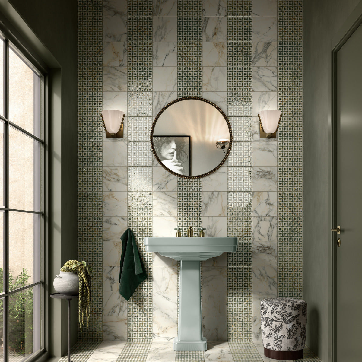 Dimore Dalila Amazzonite Porcelain