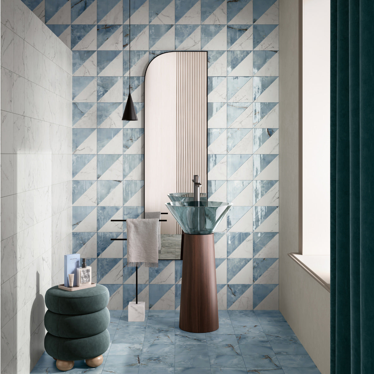 Dimore Eulalia Statuario Porcelain