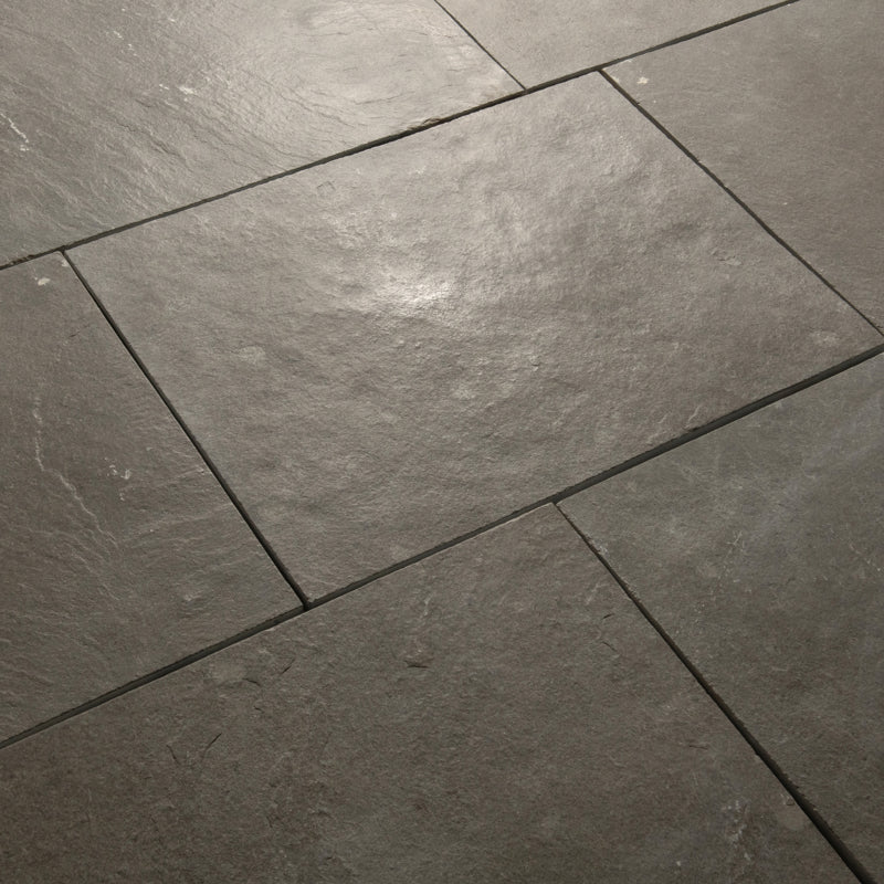 Grey Natural Limestone Flagstone Tiles