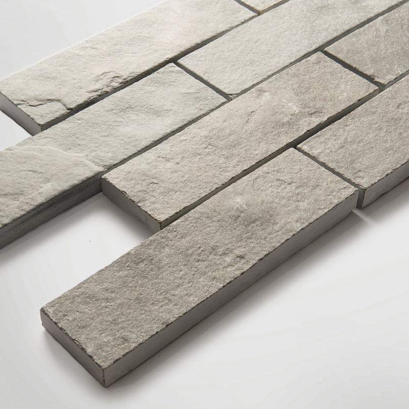 Natural Grey Limestone Parquet Stone Flooring Tiles